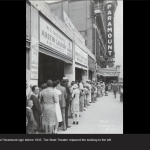 Paramount with crowd in line - pre 1935