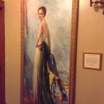 Roberta Reed Crenshaw portrait - Paramount mezzanine